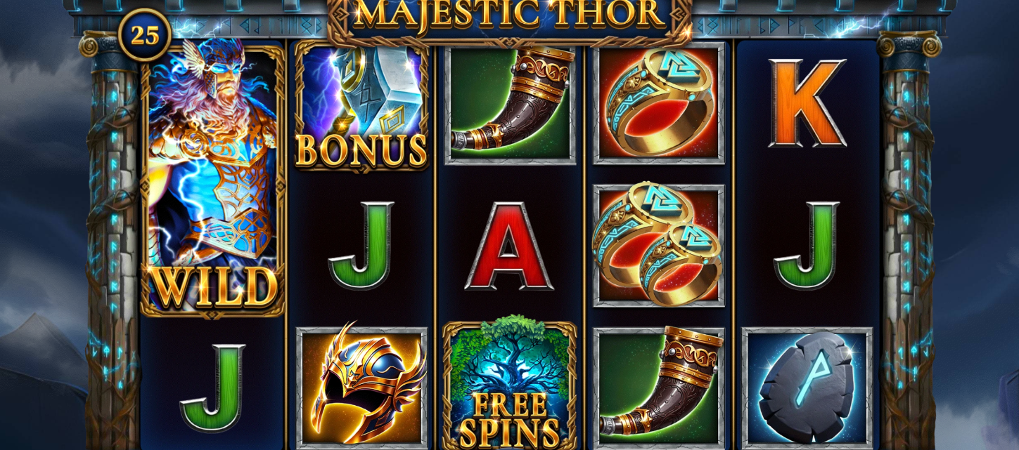 majestic thor game by spinomenal